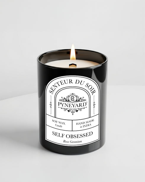 Self Obsessed (Rose Geranium) Scented Candle