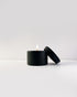 Matte Black Tin Jar Scented Candle