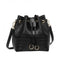 Kyra Black Casual Bucket Bag