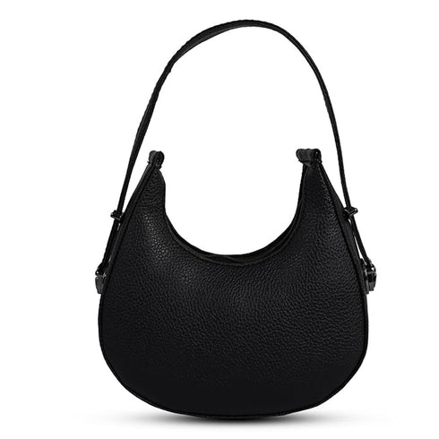 Riva Black Half Moon Bag (Mini)
