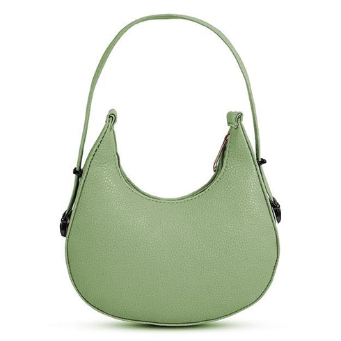 Bella Pistachio Half Moon Bag (Mini)