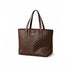 Yasmin Brown Checkered Everyday Shoulder Bag