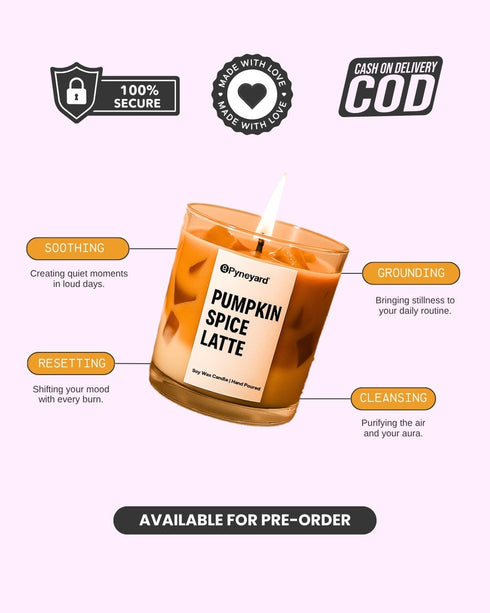 Pumpkin Spice Latte Scented Candle