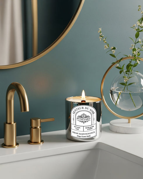 High Maintenance (Mango Coconut Vanilla) Scented Candle