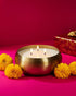 Golden Urli 3 Wick Scented Candle
