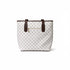 Kleio White Checkered Everyday Shoulder Bag