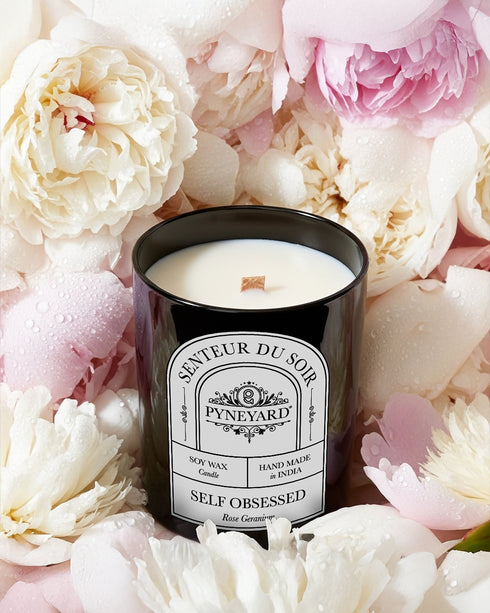 Self Obsessed (Rose Geranium) Scented Candle