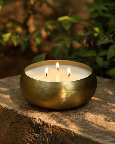 Golden Urli 3 Wick Scented Candle