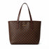 Yasmin Brown Checkered Everyday Shoulder Bag