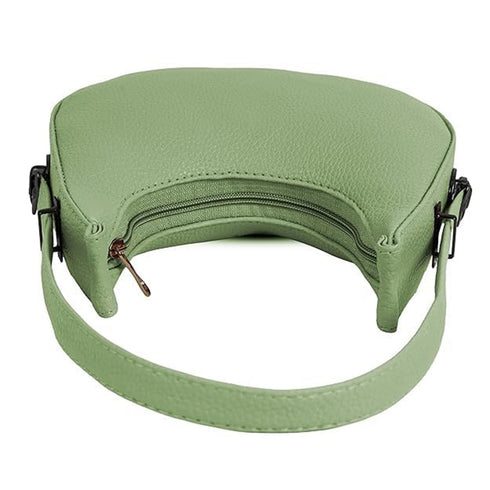 Bella Pistachio Half Moon Bag (Mini)