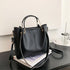 Roma Black Shoulder Bag