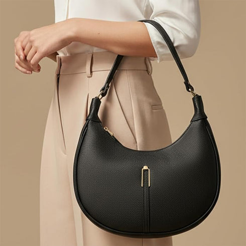 Mira Black Casual Shoulder Bag