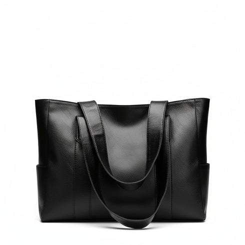 Verona Women Black Tote Bag