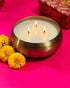 Golden Urli 3 Wick Scented Candle