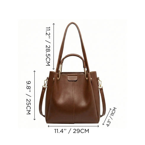 Stella Brown Shoulder Bag