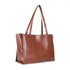 Amara Croco Texture Brown Shoulder Bag