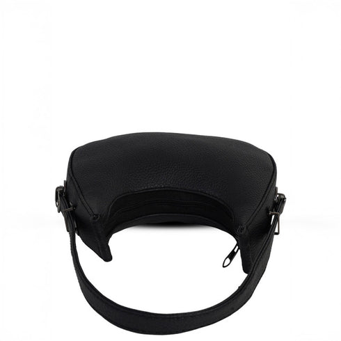 Riva Black Half Moon Bag (Mini)