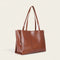 Amara Croco Texture Brown Shoulder Bag
