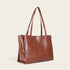 Amara Croco Texture Brown Shoulder Bag