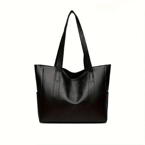 Verona Women Black Tote Bag
