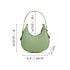 Bella Pistachio Half Moon Bag (Mini)