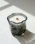 Pyneyard Black Wavy Jar Scented Candle