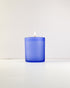 Twilight Blue Frosted Jar Soy Wax Scented Candle