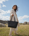 Daily Diva Tote Bag for Women (Black)