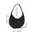 Mira Black Casual Shoulder Bag