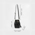 Kyra Black Casual Bucket Bag