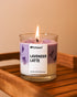 Lavender Latte Scented Candle