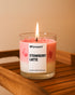 Strawberry Latte Scented Candle